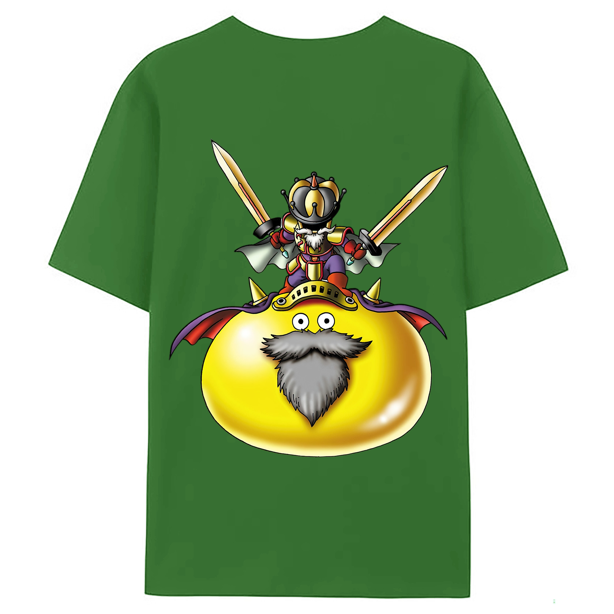 （画像用） ドラゴンクエスト Doragon Kuesuto Dragon Quest レディース半袖Tシャツ(バックプリント)